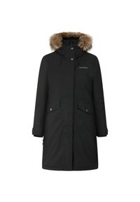 Parka dla kobiet Didriksons Erika. Kolor: czarny. Sezon: zima, jesień. Styl: elegancki