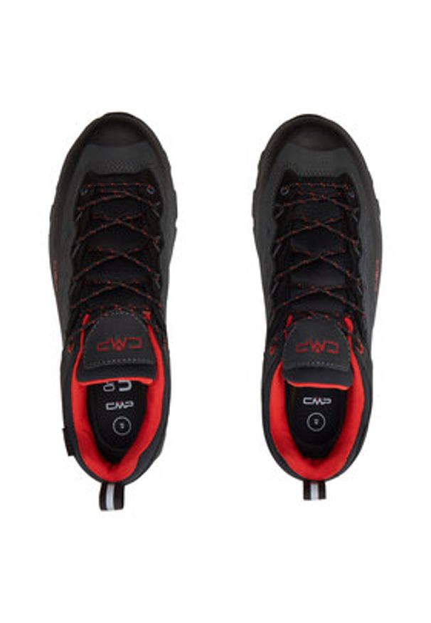 CMP Trekkingi Huranus Low 3Q17647 Szary. Kolor: szary. Materiał: skóra. Sport: turystyka piesza