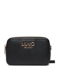 Liu Jo Torebka Ecs S camera Case AF5100 E0058 Czarny. Kolor: czarny. Materiał: skórzane