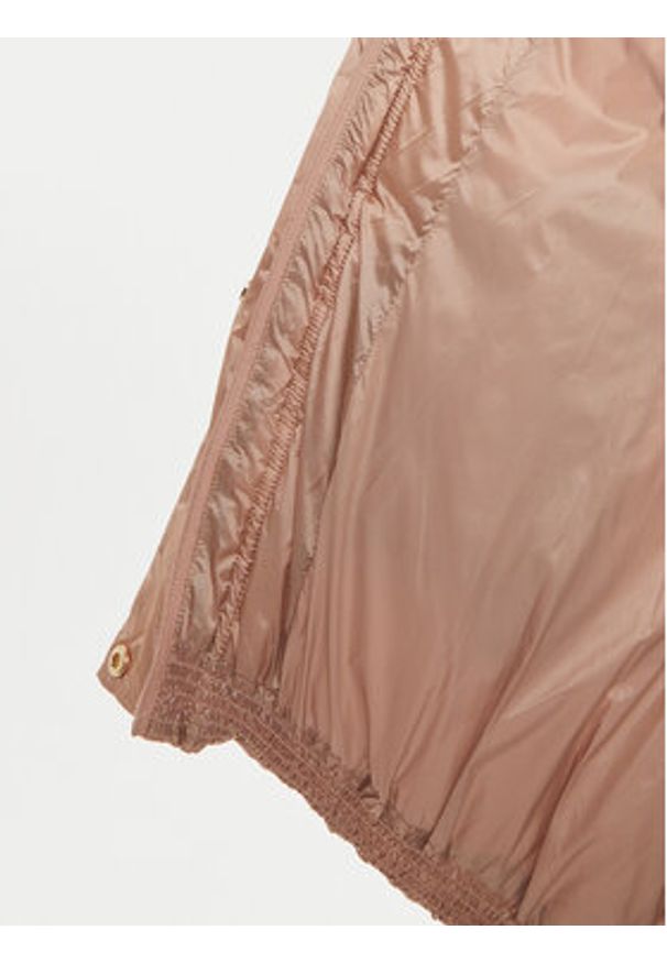 TwinSet - TWINSET Kurtka zimowa 242TP2300 Beżowy Loose Fit. Kolor: beżowy. Materiał: syntetyk. Sezon: zima