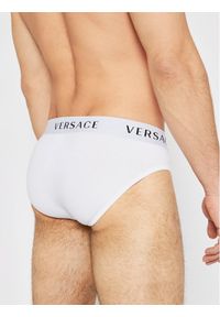VERSACE - Versace Slipy Basso AUU04019 Biały. Kolor: biały #2