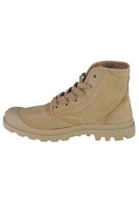 Buty sportowe Sneakersy męskie, Palladium Pampa Hi. Kolor: wielokolorowy, zielony, beżowy. Materiał: guma, materiał, tkanina, syntetyk. Sport: turystyka piesza