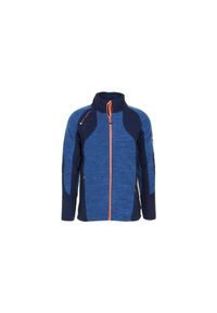 PEAK MOUNTAIN - Kurtka polarowa Peak Mountain Cecut. Kolor: niebieski. Materiał: polar. Sezon: zima. Sport: narciarstwo #1