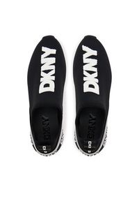 DKNY Sneakersy Abbi K3500764 Czarny. Kolor: czarny. Materiał: materiał