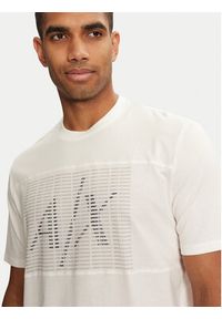 Armani Exchange T-Shirt 6DZTJD ZJBYZ 1116 Biały Regular Fit. Kolor: biały. Materiał: bawełna