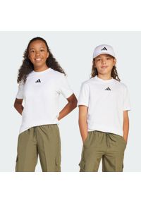 Adidas - Koszulka Essentials Kids. Kolor: czarny, biały, wielokolorowy. Materiał: materiał, bawełna. Sport: joga i pilates #1