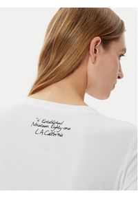Guess T-Shirt W5RI00 J1314 Biały Regular Fit. Kolor: biały. Materiał: bawełna #5