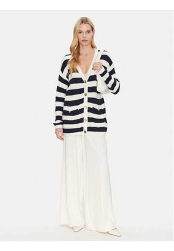 Guess Kardigan W5GR38 Z37L1 Beżowy Regular Fit. Kolor: beżowy. Materiał: bawełna