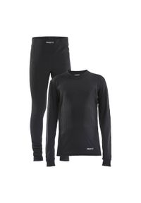 Zestaw dla dzieci Craft Core Dry. Okazja: na uczelnię. Kolor: czarny. Materiał: dresówka. Styl: młodzieżowy