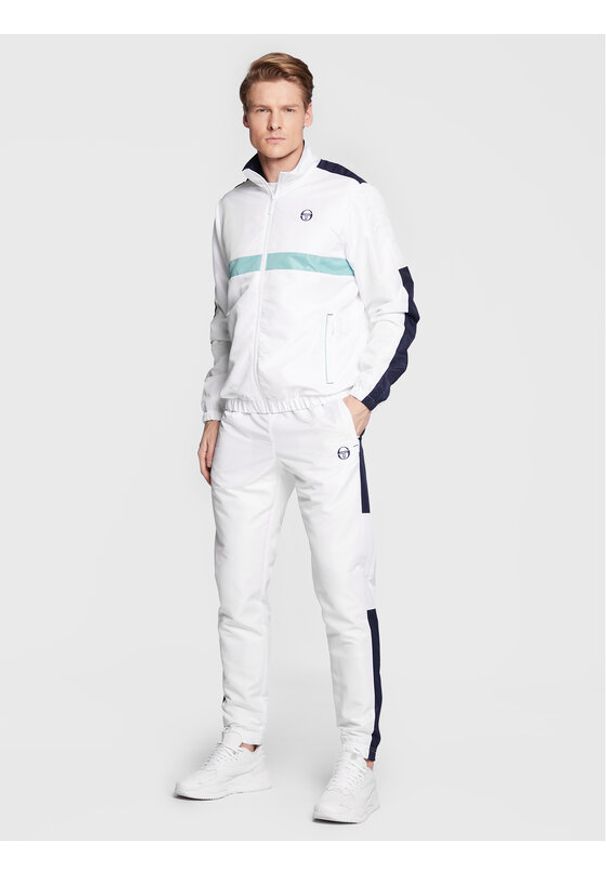 SERGIO TACCHINI - Dres Sergio Tacchini. Kolor: biały. Materiał: dresówka