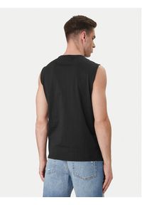 Calvin Klein Jeans Tank top LV04RF273G Czarny Slim Fit. Kolor: czarny. Materiał: bawełna #5