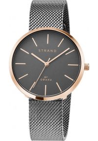 Zegarek Strand Zegarek damski Strand S700LXVJMJ szary. Kolor: szary #1