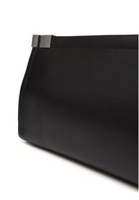 Calvin Klein Torebka Ck Narrate Oversized Clutch K60K612989 Czarny. Kolor: czarny. Materiał: skórzane