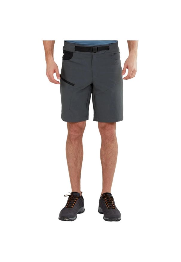 FUNDANGO - Spodenki trekkingowe męskie Fundango Roger Trekking Short. Kolor: szary. Materiał: poliamid. Sport: turystyka piesza