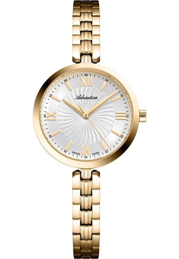 Zegarek Adriatica Zegarek damski Adriatica A3828.1163Q złoty. Kolor: złoty