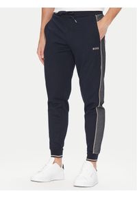 BOSS Spodnie dresowe 50540750 Granatowy Regular Fit. Kolor: niebieski. Materiał: syntetyk #1
