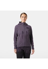 Damska kurtka narciarska Helly Hansen Odin Pro Shield. Kolor: fioletowy. Sezon: zima. Sport: narciarstwo #1