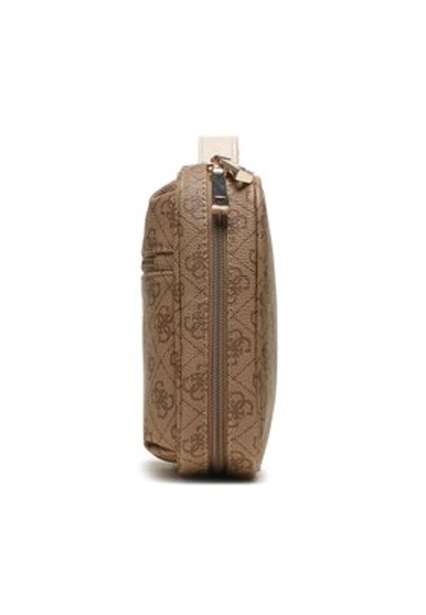 Guess Kosmetyczka Mildred (B) Travel TWB896 22600 Beżowy. Kolor: beżowy. Materiał: skóra