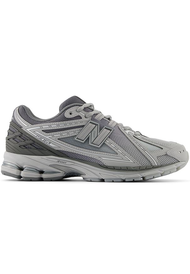 Buty unisex New Balance U1906RNY – szare. Kolor: szary. Materiał: materiał, skóra, syntetyk, guma. Szerokość cholewki: normalna. Sport: turystyka piesza