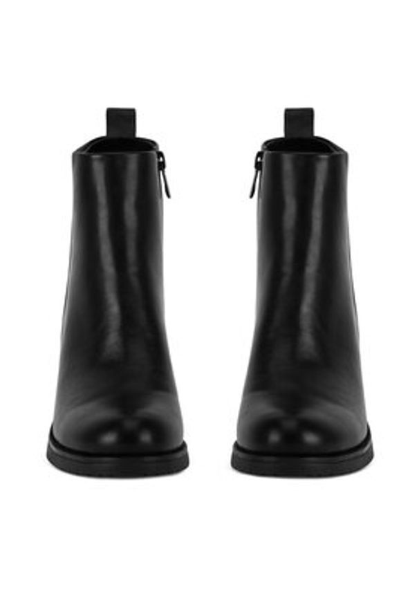 Clara Barson Botki WS5021-05 Czarny. Kolor: czarny. Materiał: skóra