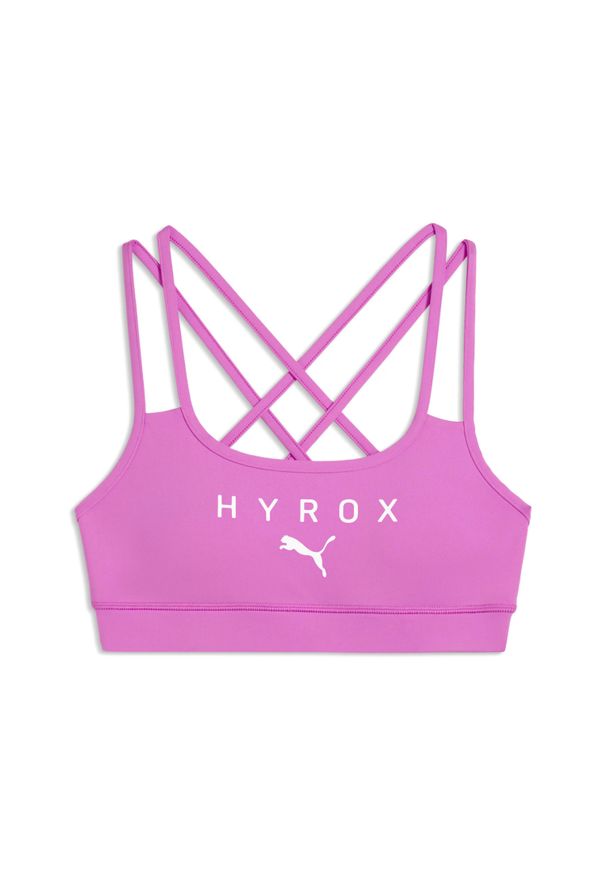 Biustonosz dla kobiet Puma Hyrox Move. Kolor: różowy. Sport: fitness