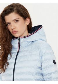 TOMMY HILFIGER - Tommy Hilfiger Kurtka przejściowa WW0WW45317 Błękitny Regular Fit. Kolor: niebieski. Materiał: syntetyk #6