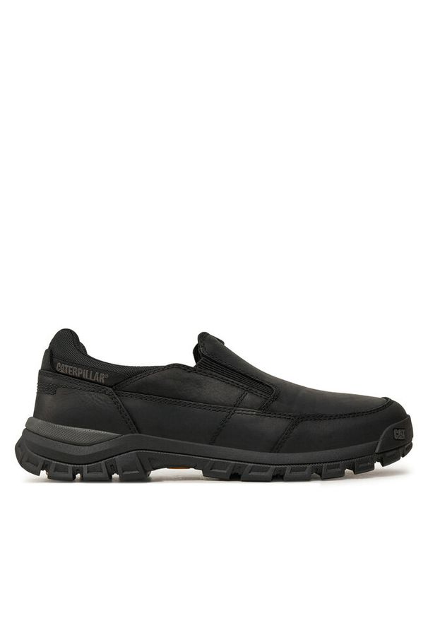 Półbuty CAT Footwear. Zapięcie: bez zapięcia. Kolor: czarny