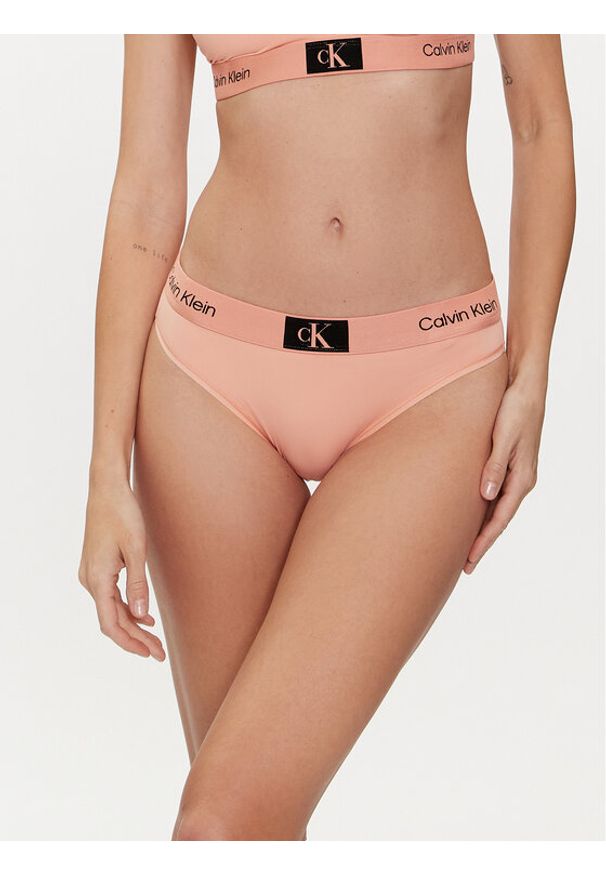 Calvin Klein Underwear Figi klasyczne 000QF7249E Różowy. Kolor: różowy. Materiał: syntetyk