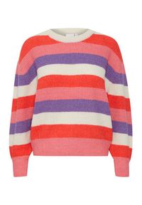 ICHI Sweter 20117930 Kolorowy Regular Fit. Wzór: kolorowy #3