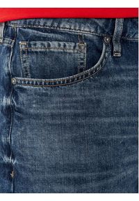 Guess Szorty jeansowe M4GD27 D5AY1 Granatowy Regular Fit. Kolor: niebieski. Materiał: bawełna