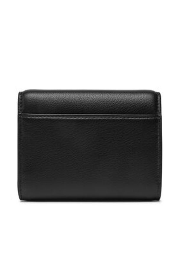 TOUS Mały Portfel Damski Pocket Tous Bloom 2002204251 Czarny. Kolor: czarny. Materiał: skóra