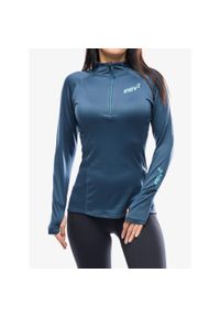Bluza polarowa damska Inov-8 Venturelite Mid HZ. Kolor: niebieski. Materiał: polar
