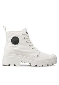 Palladium Trapery Pallabase Twill 96907-116-M Biały. Kolor: biały. Materiał: materiał