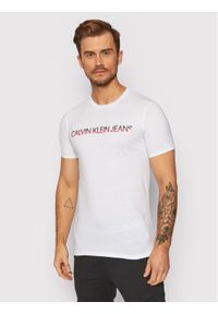 T-Shirt Calvin Klein Jeans. Kolor: biały