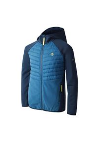 DARE 2B - Kurtka Dziecięca Switch Out Padded Jacket. Kolor: niebieski, turkusowy, wielokolorowy. Materiał: puch. Styl: sportowy