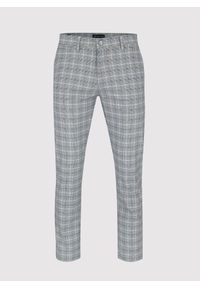 Pako Lorente - Spodnie męskie w kratę P22SF-WX-005-S-0. Materiał: poliester, elastan, wiskoza. Długość: długie #4