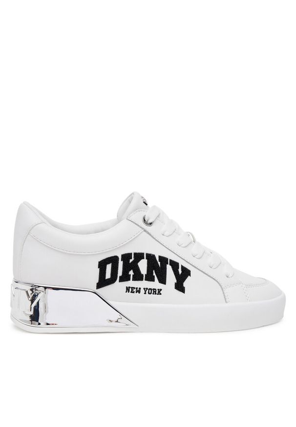 Sneakersy DKNY. Kolor: biały