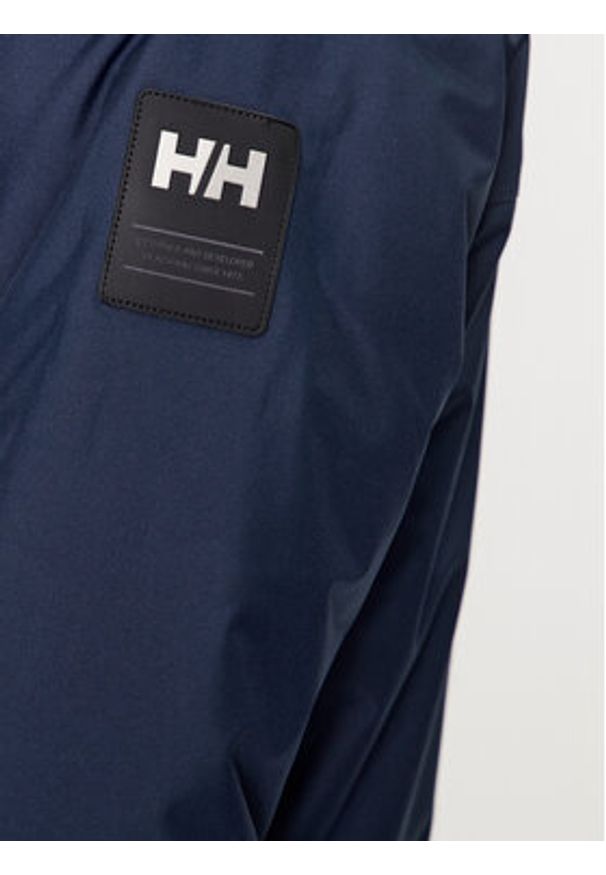 Helly Hansen Parka Coastal 53995 Granatowy Regular Fit. Kolor: niebieski. Materiał: syntetyk