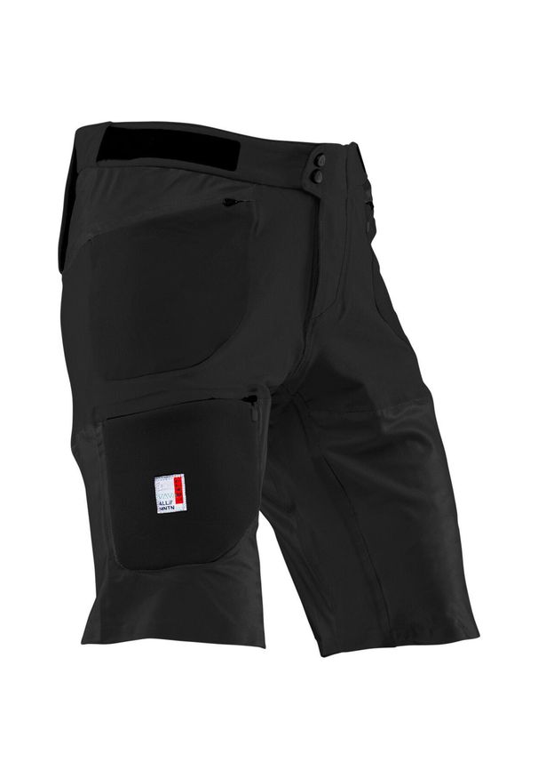 Spodenki rowerowe LEATT Shorts MTB AllMtn 3.0. Kolor: czarny. Sport: kolarstwo
