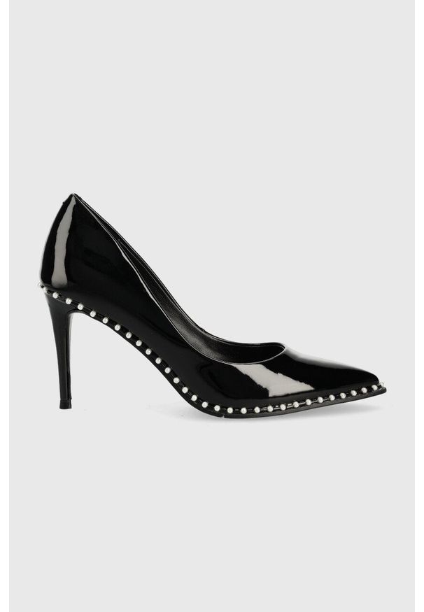 Steve Madden szpilki Luiza-P kolor czarny. Kolor: czarny. Obcas: na szpilce. Wysokość obcasa: średni