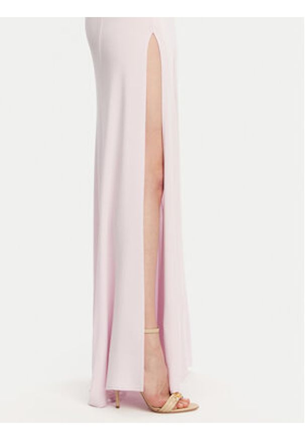 Elisabetta Franchi Sukienka wieczorowa AB-R08-51E2-V800 Różowy Regular Fit. Kolor: różowy. Materiał: wiskoza. Styl: wizytowy