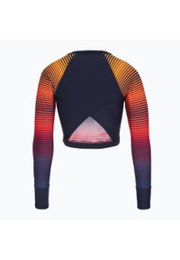 Longsleeve do pływania damski Speedo Placement Wrap Back Top. Kolor: wielokolorowy