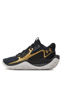 Under Armour Buty do koszykówki Ua Gs Jet '23 3026635-002 Czarny. Kolor: czarny. Materiał: skóra. Sport: koszykówka #3