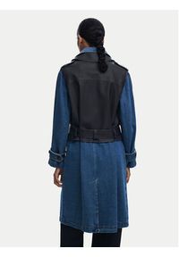 Desigual Płaszcz przejściowy Denimbike 25WWEW52 Niebieski Regular Fit. Kolor: niebieski. Materiał: bawełna #6