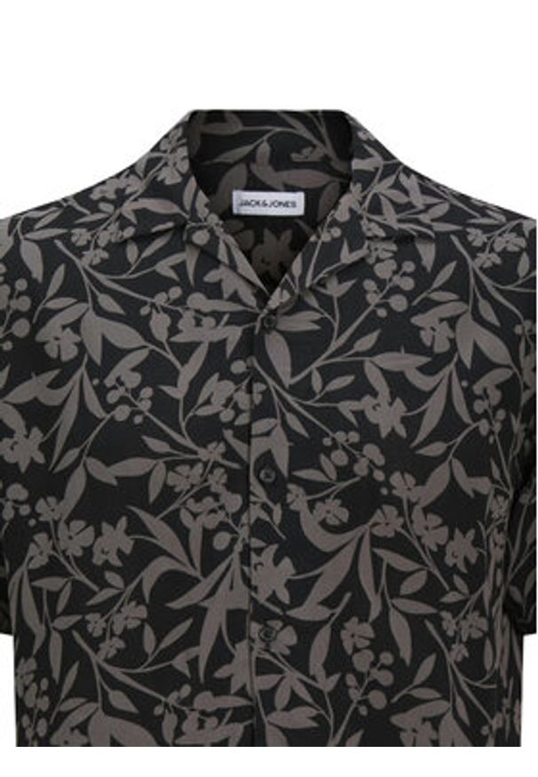 Jack & Jones - Jack&Jones Koszula Jeff 12269001 Szary Relaxed Fit. Kolor: szary. Materiał: wiskoza
