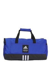 Adidas - 4ATHLTS Duffel Bag Small. Kolor: niebieski, wielokolorowy, czarny. Materiał: materiał