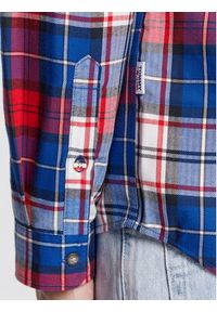 Tommy Jeans Koszula Check Flannel DM0DM15114 Kolorowy Classic Fit. Materiał: wiskoza. Wzór: kolorowy #6