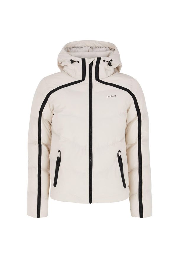 Damska kurtka puchowa Protest Onyx. Kolor: biały. Materiał: puch. Sezon: zima. Sport: narciarstwo