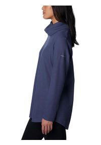 columbia - Bluza damska Columbia Holly Hideaway Waffle Cowl Neck. Typ kołnierza: kaptur. Kolor: niebieski. Materiał: materiał, syntetyk