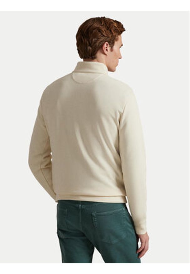 Polo Ralph Lauren Sweter 710P04056003 Écru Regular Fit. Typ kołnierza: polo. Materiał: bawełna